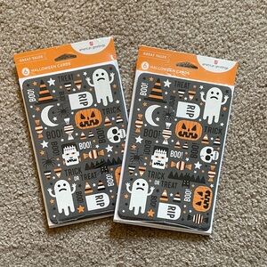 American Greetings Halloween Cards - Two Packs - Total of 12 Cards